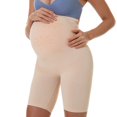 thumbnail image 7 of Baywell Maternity Underwear Over Bump for Womens High Waist Mid-Thigh Pregnancy Shapewear Seamless Boyshorts Panties for Under Dresses S-2XL, 7 of 7