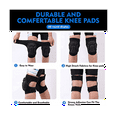 thumbnail image 3 of Men/Women Knee Pads for Gardening, Cleaning, Construction Work, Flooring, Volleyball, Anti-Slip Collision 1 Pair, 3 of 6