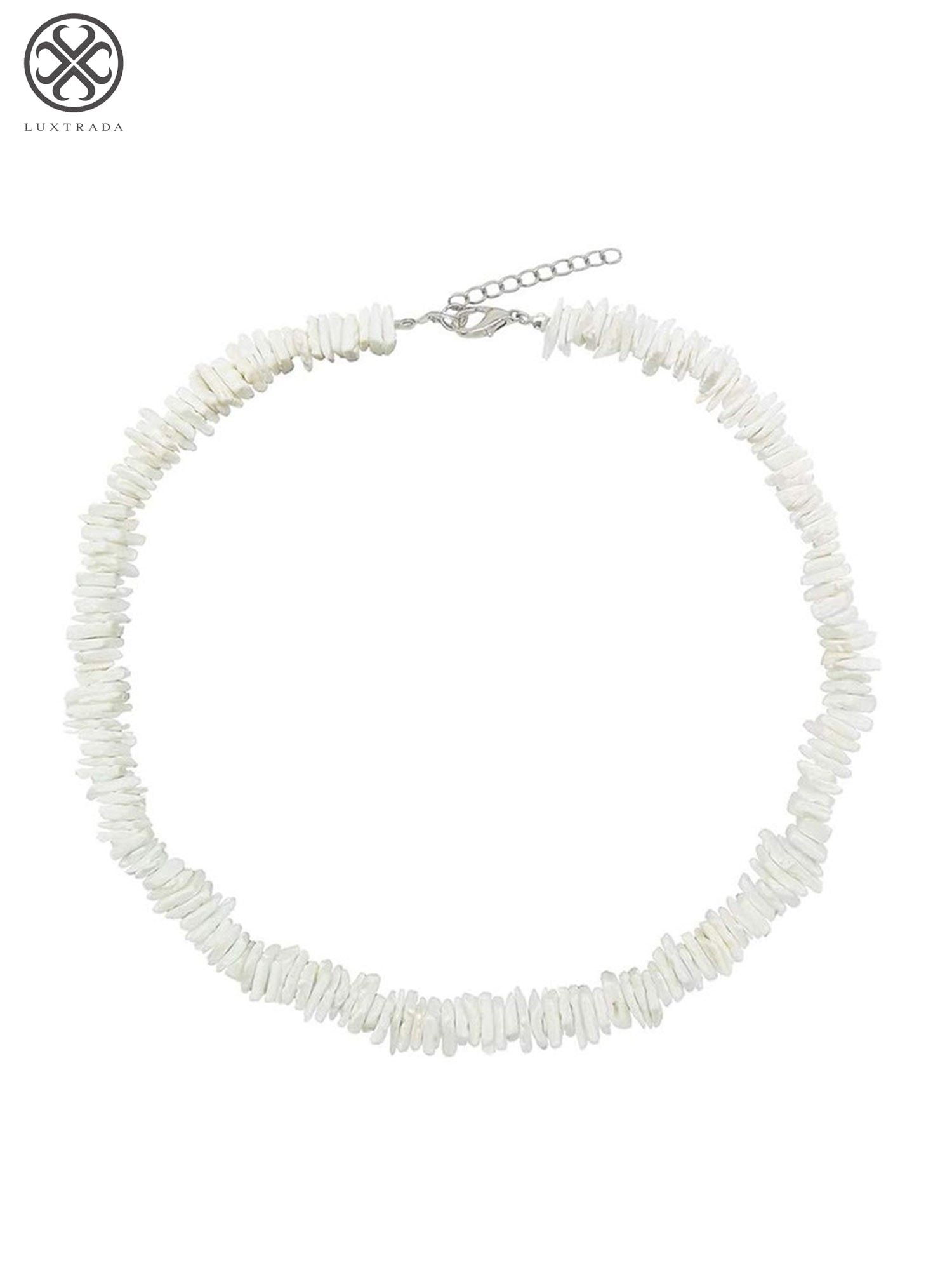 Luxtrada Women White Conch Clam Chips 