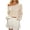 Khaki, variant on One Shoulder Tops for Women Cropped Long Sleeve Shirts Loose Fit Casual Blouses Fashion Clothes(Khaki,Small)