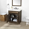 thumbnail image 6 of Ove Decors Bailey 30 in W x 22 in D Almond Latte Bathroom Vanity with Engineered Quartz Countertop, 6 of 16