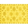 thumbnail image 1 of Ahgly Company Indoor Rectangle Oriental Yellow Traditional Area Rugs, 5' x 7', 1 of 4