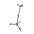 thumbnail image 4 of Soporte de guitarra cabezas Soporte de estante en pie de hierro Soporte de piso acústico de hierro Ukulele Stand for Music Instrument Bajo cabeza de goma negra, 4 of 8