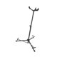 thumbnail image 4 of Soporte de guitarra cabezas Soporte de estante en pie de hierro Soporte de piso acústico de hierro Ukulele Stand for Music Instrument Bajo cabeza de goma negra, 4 of 8