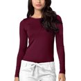 thumbnail image 1 of Adar sous-Couches pour Femmes - T-Shirt de sous-Couche à Manches Longues Confortable, 1 of 7