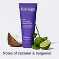 thumbnail image 5 of Flamingo Women's Pre-Shave Smoothing Body Scrub, Coconut and Bergamot, 7 oz, 5 of 8