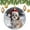 pattern-3, variant on Ceramics Ornaments Funny Cat Christmas Tree Ornaments Funny Cat In A Santa Hat Keepsake Funny Christmas Hanging Tree Decor Ornament Funny Gifts for Women/Men
