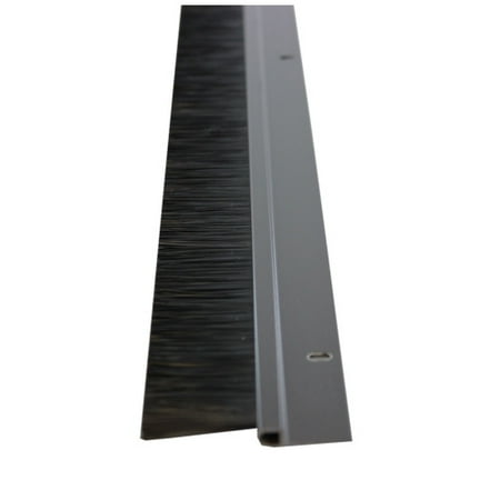 36" Brown Long Brush Door Sweep