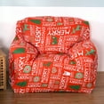 thumbnail image 2 of DYstyle Christmas Stretch Sofa Slipcover 1 2 3 4 Seater Couch Furniture Protector, 2 of 4