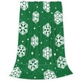 thumbnail image 2 of Sikiie Snowflake Ultra-Soft Micro flannel Blanket Luxury All Seasons Warm Blanket for Bedding Sofa and Travel (4 sizes)-40"x30", 2 of 7