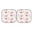 thumbnail image 7 of Windshield Sun Shade, Cow And Pig Foldable Car Sun Shade Windshield for Front, 2 Pieces, 7 of 7