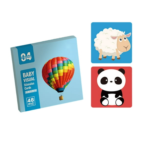 High Contrast Baby Flashcards Sensory Cards Black and White Infant Cards Gift