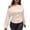 b-40Beige185, variant on Women'S Blouse Elegant Satin Slim Fit Off Shoulder Long Sleeve Solid Color Shirt With Asymmetric Draped Neck Formal Female Top For All Kinds Of Events And Evening Wear,Pink,S