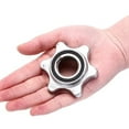thumbnail image 3 of 4x1inch Dumbbell Lock Bar Hex Nut Barbells Fixed Clips Collar A, 3 of 8