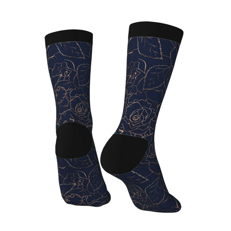 DESTINATION『US Natural Socks6'0-6'4』NAVY Zeuib Navy Nautical High-Performance Moisture-Wicking