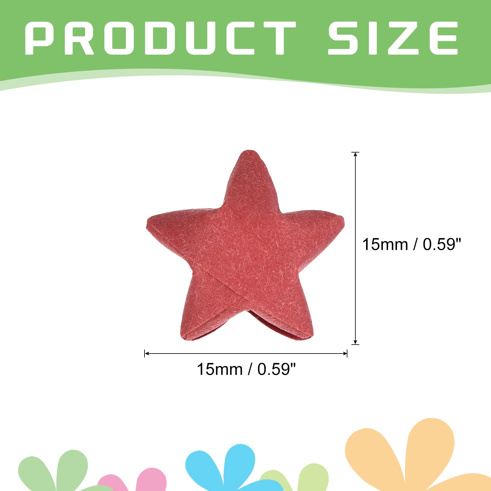 952pcs Pre-made Origami Lucky Stars Paper Wishing Star for Best Wish Christmas, 7 Colors