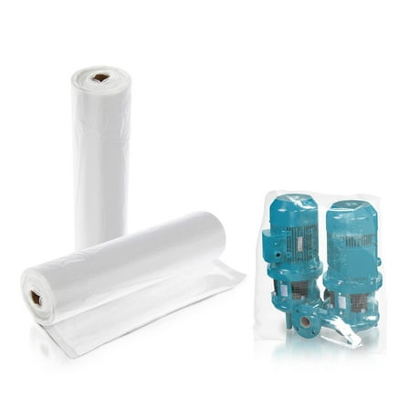 AMZ Supply Equipment Covers. Clear Polyethylene Bags 40x20x48. Thickness 1 mil. Roll of 150