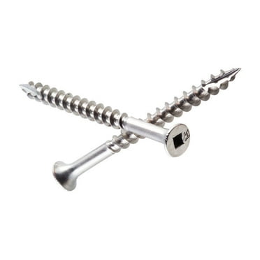 1 PC Simpson Strong-Tie No. 8 X 1-5/8 in. L Square Stainless Steel Coarse Wood Screws 150 pk