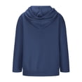 thumbnail image 6 of OGLCCG Girls Oversized Hoodies Long Sleeve Fleece Pullover Sweatshirts Kids Casual Fall Winter Hooded Tops with Pockets 4-14 Years, 6 of 8