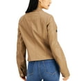 thumbnail image 3 of Jou Jou Juniors Faux-leather Jacket Truffle XXlarge, Beige, 3 of 4