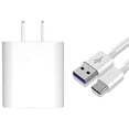 thumbnail image 2 of SBSWXX-for Huawei Supercharge Power Adapter,4.5V 5A Quick Fast Charger with Super Charging USB Type C Cable Super Charger for Huawei P20 Pro, P10 Plus,Mate 9 MT9, Mate 10, Honor (Super Charger), 2 of 3