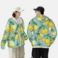 thumbnail image 6 of Balery Lemon Men's Women's UPF 50+ Sun Protection Lightweight Hoodie Performance Long Sleeve Shirt for Fishing Running-Medium, 6 of 9