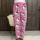 thumbnail image 1 of Sanrio-pantalones de pijama de Hello Kitty para mujer, pantalón de tela suave de dibujos animados, cálido, a la moda, para el hogar, Kawaii, regalos de vacaciones, 1 of 4