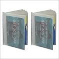 thumbnail image 1 of SET of 2 - 6 Page Plastic Wallet Insert for Bifold Billfold or Trifolds Top Load Neutral, 1 of 2