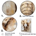 thumbnail image 3 of Designart "Elephant Majesty In Portraiture I" Animals Elephant Floater Framed Wall Art Prints, 3 of 5