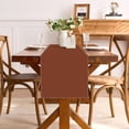 thumbnail image 4 of Rusty Orange Table Runner Seasonal Fall Thanksgiving Birthday Party Decoration Burnt Orange Banquets Restaurant Home Dining Kitchen Island Decor (Terracotta, 13.8" x 71"), 4 of 6