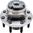 thumbnail image 4 of Detroit Axle -  2pc 4WD SRW Front Wheel Bearing Hubs for 1999-2001 Ford F-250 F-350 Super Duty, Wheel Bearing Hubs Assembly w/ Coarse Thread Set 1999 2000 2001 Replacement, 4 of 7