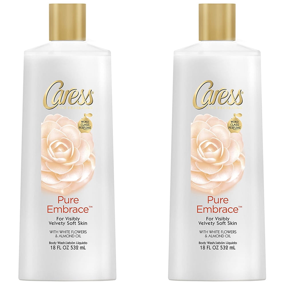 Pack of (2) Caress Body Wash, Pure Embrace 18 oz