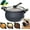 Gray, variant on Multifunctional Large Capacity Non-stick Pressure Cooker, Versatile Micro-Pressure Cooking Pot, Microwave Pressure Cooker for Slow Cook, Sear & Saute, Keep Warm (Green)