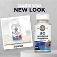 KAL Vitamin B12 Methylcobalamin and Adenosylcobalamin 2000 mcg ActivMelt, B12 Energy Supplements