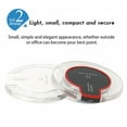 thumbnail image 3 of Mistaha Wireless Charging Pad for Phones - Crystal QI Charger with Over-Temperature Protection and Anti-Skid Design - White - Fast and Stable Charging - Portable and Easy to Use, 3 of 6