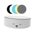 thumbnail image 2 of yuksok Rotating Display Stand Dia 13cm Rotary Turntable for Watches Figures Jewelry White, 2 of 9