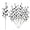 Silver, variant on Zukuco 12PCS Christmas Glitter Berries Stems , Foam Artificial Berry Picks Glitter Sprays Artificial Berry Picks Holly Berry Twig for Xmas Tree Decor (Red)