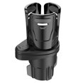 thumbnail image 1 of Adaptador expansor de portavasos para coche 2 en 1, portavasos multifuncional para bebidas con Base ajustable giratoria de 360°, 1 of 5