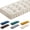Beige, variant on 36x14 Inch Daybed Bench Cushions for Indoor Furniture Chenille  Beige Button Tufted Thicken Seat Pad Mat with Memory , Window Floor Sofa Chair Pillow for Living Room Patio Porch Swing