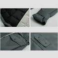 thumbnail image 5 of Womens Winter Warm Thicken Long Outwear Pockets Coat Jacket, 5 of 7