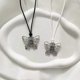 thumbnail image 4 of Butterfly Necklace Sweet Cool Women Necklaces Butterflies Pendant Clavicle Chain Girls Neck Chains Wedding Jewery Gift, 4 of 4