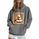 thumbnail image 2 of Sudadera con capucha de manga larga para mujer, informal, con capucha, para exteriores y chaquetas, ropa deportiva de moda para mujer, con capucha y ropa de invierno, sudadera con capucha de manga lar, 2 of 6