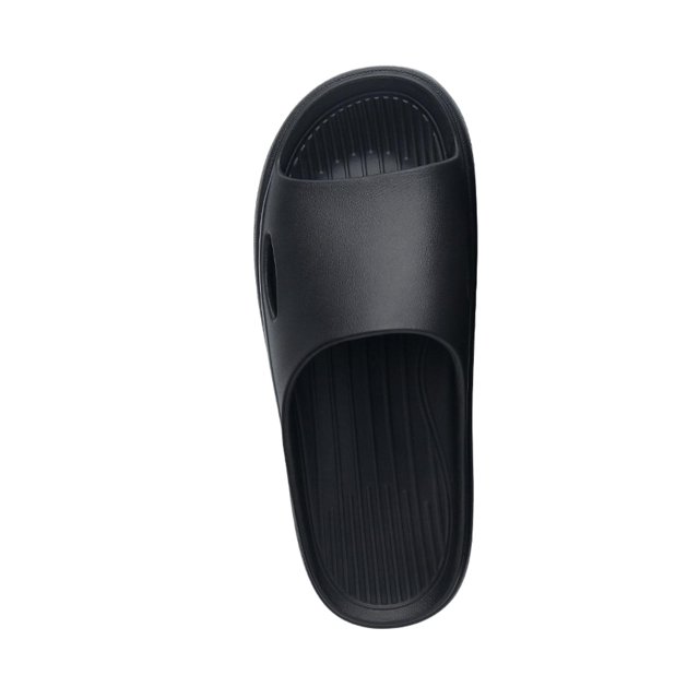 Zapatillas de verano de moda Shower Sandal House Floor Negro Zulema Zapatillas de estar por casa