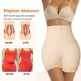 thumbnail image 3 of Sinhoon Women's Shapewear High Waist Tummy Control Fajas Colombianas Girdle Slim Body Shaper Panties, 3 of 6