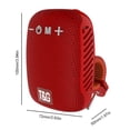 thumbnail image 3 of Altavoz tipo C Altavoz estéreo 5.3 compatible con Bluetooth recargable por USB (rojo) Ndcxsfigh  Para estrenar, 3 of 3