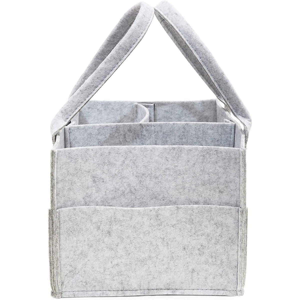 Dark Grey Grey Felt Baby Diaper Caddy Nursery Storage Wipes Bag Nappy Container Organizer Dark Grey Grey Felt Baby Diaper Caddy Nursery Storage Wipes Bag Nappy Container Organizer