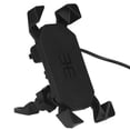 thumbnail image 1 of Handlebar Cell Phone Clamp, Handlebar Phone Holder 360 Rotation 4 Claws Type Safe Driving  For Motorbike ATV UTV, 1 of 8