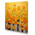 thumbnail image 2 of Designart "Sunny Blossom Ceramic Garden I" Boho Pottery Canvas Art Print, 2 of 7