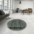thumbnail image 3 of Ahgly Company Indoor Rectangle Abstract Light Black Area Rugs, 7' x 9', 3 of 6