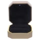 thumbnail image 3 of KAKOWELY Caja para anillos de boda con luz octogonal, caja decorativa para anillos de boda., 3 of 4